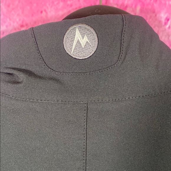 Marmot Softshell Jacket S Black Hiking Outdoor Full Zip Lightweight Windbreaker - Picture 5 of 12